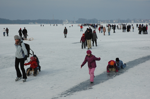 Winterimpressionen vom Berliner Müggelsee Winterimpressionen vom Berliner Müggelsee